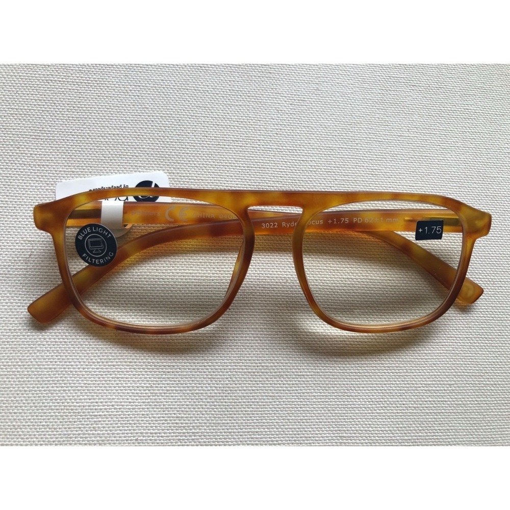 New‎ Ryder Honey Tortoise Peepers Reading Glasses +1.75